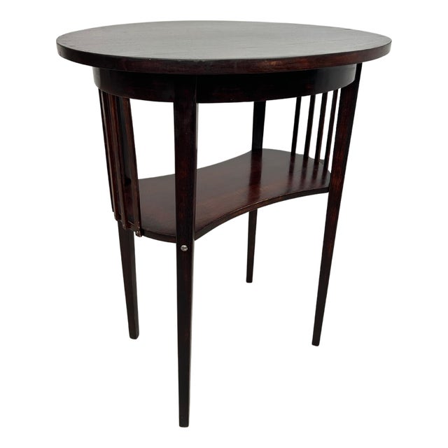 Secession No. 9208 Coffee Table attributed to Marcel Kammerer for Thonet, 1890s For Sale