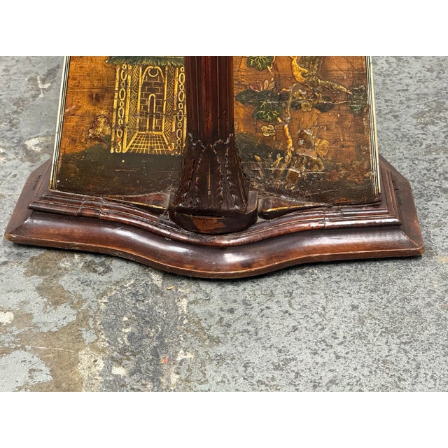 18th Century French Harp With Hand Painted Chinoiserie Motifs For Sale - Image 12 of 12