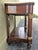 20th Century Marquetry Console Table With White Carrara Marble Top & Two Drawers For Sale - Image 12 of 13