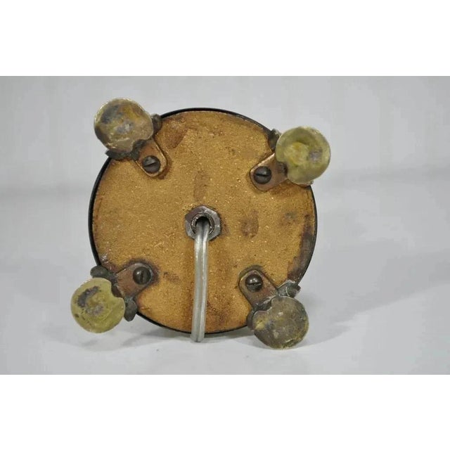 Vintage French Empire Style Small Bronze Urn Form Boudoir Vanity Desk Table Lamp For Sale - Image 9 of 10