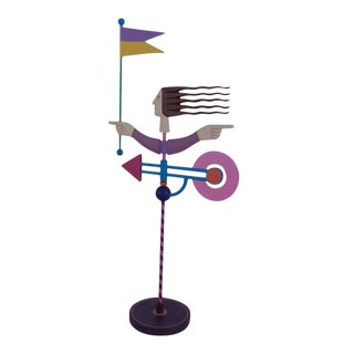 Vintage 1990s Artistic Weathervane by James Eaton For Sale