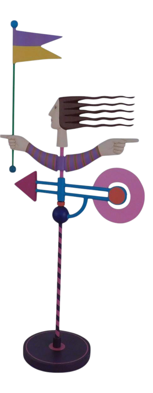 Vintage 1990s Artistic Weathervane by James Eaton
