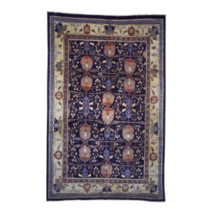 1990s Handwoven Persian Mahal Area Rug 13'1" X 20'5"