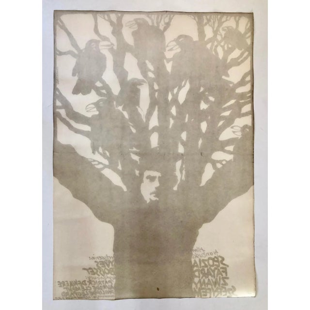 Poster for the Film Judge Fayard Called Sheriff by W. Terechowicz, 1970s, in Flawless conditions. Designed 1970 to 1979...