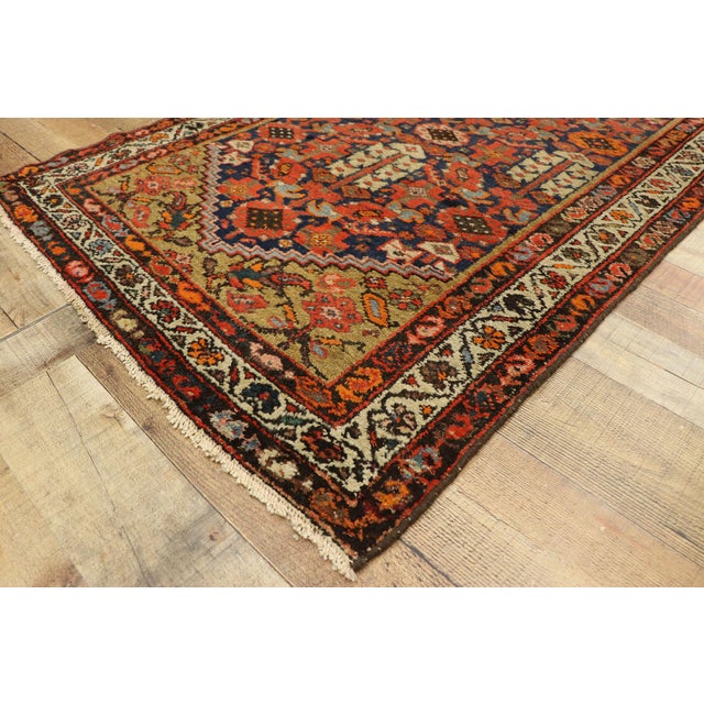 Antique Persian Malayer Rug, 03'03 X 13'00 For Sale In Dallas - Image 6 of 6