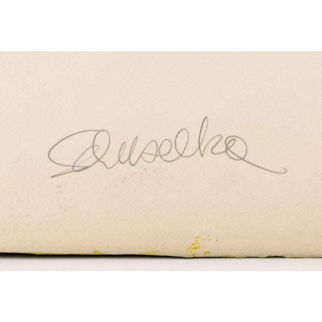 Elfi Schuselka Graphite & Watercolor on Paper, 2 For Sale - Image 12 of 12