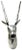 1980s 1980s Aluminum Antelope Head Sculpture For Sale - Image 5 of 5