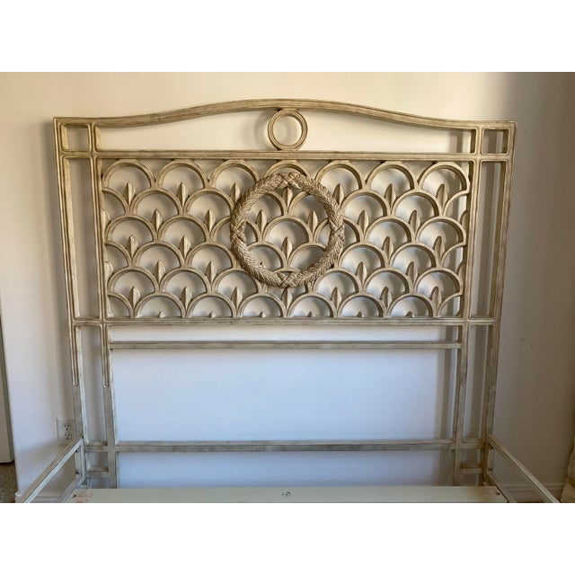Drexel Heritage Cast Iron Queen Bed Chairish