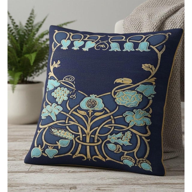 Luxury Arts &amp; Crafts Sofa Cushions – 1920s DesignElegant 1920s-inspired Arts and Crafts cushions / Pillows crafted...