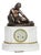 Napoleon III Clock with Neapolitan Fisherman Marble and Bronze For Sale