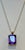 14 Ct Emerald Cut Amethyst Pendant/Neck 18Kt Gold + 14 Kt Yellow Gold Chain For Sale - Image 9 of 18
