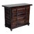 20th Catalan Spanish Baroque Carved Walnut Tuscan Four Drawers Chest of Drawers For Sale