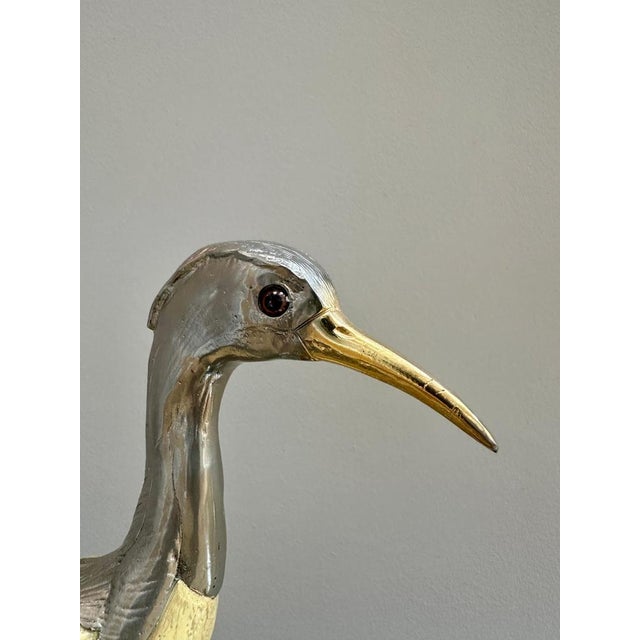 Vintage Ibis Bird Sculptures by Elli Malevolti, 1950, Set of 2 For Sale - Image 10 of 16