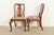 Henkel Harris Queen Anne Solid Cherry Wood Side Chairs or Dining Chairs, Pair For Sale - Image 10 of 14