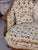 Antique Victorian Walnut Serpentine Cream Floral Upholstered Sofa For Sale - Image 11 of 11