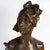 Sculpture by Nelson, Art Nouveau Woman, circa 1900 in Electroplating. Art Nouveau period sculpture, circa 1900, by Nelson...