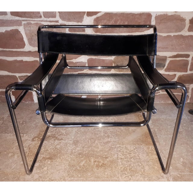 B3 Wassily Club Chair by Marcel Breuer for Gavina, 1960s For Sale - Image 11 of 11