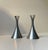 Vintage Pewter Candlesticks by Arne Eskers for Just Andersen, 1950s, Set of 2 For Sale - Image 3 of 8