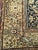French Country 19th Century Persian Ziegler Mahal Sultanabad, Handwoven All-Over Pattern, Navy & Ivory, 9’ X 12’ For Sale - Image 3 of 12