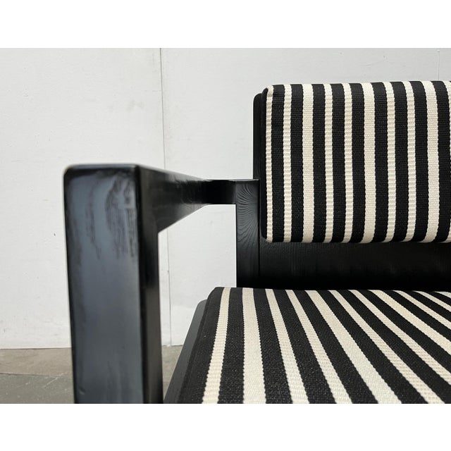 Set of German Model D51 Fagus Armchair with Bauhaus Pattern Cushion by Walter Gropius for Tecta For Sale - Image 14 of 18