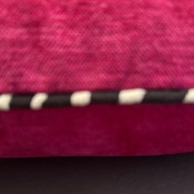 Modern Handcrafted Decorative Pillow Case For Sale - Image 3 of 5