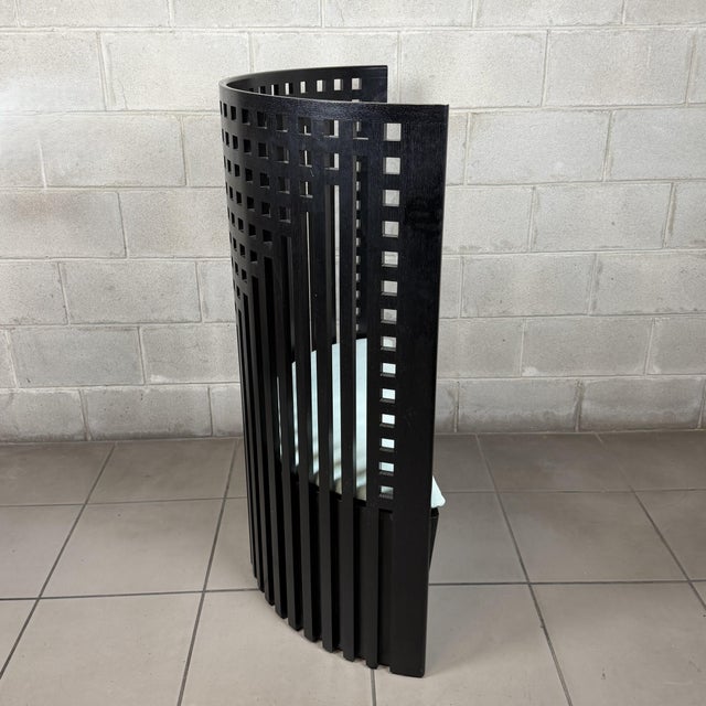 Modern Willow 1 Black Wooden Chair by Mackintosh for Cassina, 1970s For Sale - Image 3 of 18