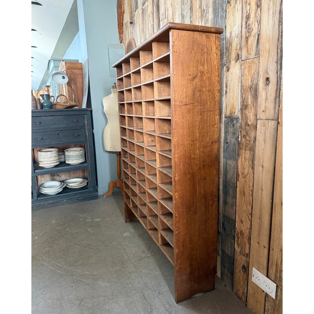 Large Antique Sorting Cabinet, 1920s For Sale - Image 6 of 10