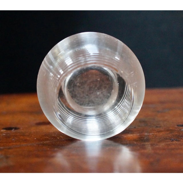 Small Antique Victorian Glass Match Striker For Sale - Image 6 of 8