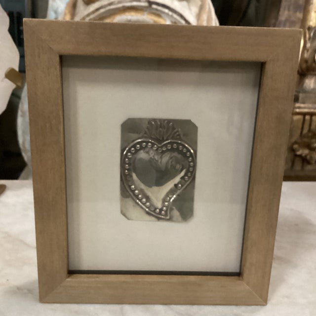 Spanish Early 20th Century Spanish Milagro "Sacred Heart" For Sale - Image 3 of 12