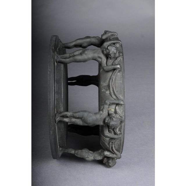 Large Antique Bronze Centerpiece Bowl by Anton Grath, 1920 For Sale - Image 15 of 18