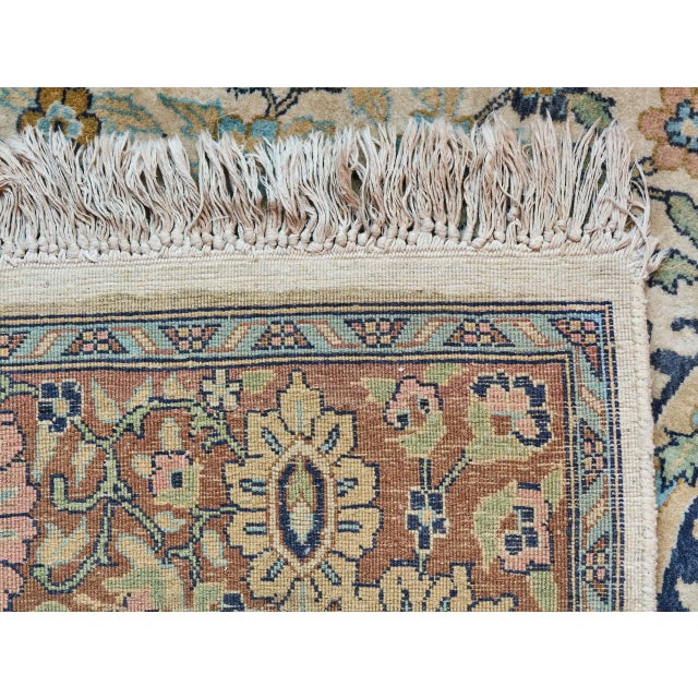 Middle Eastern Tree of Life Tabriz Rug For Sale - Image 6 of 8