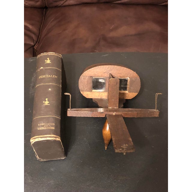 1900 Antique Underwood & Underwood Jerusalem Stereoview Set With Viewer & Box - 29 Pieces For Sale - Image 13 of 15