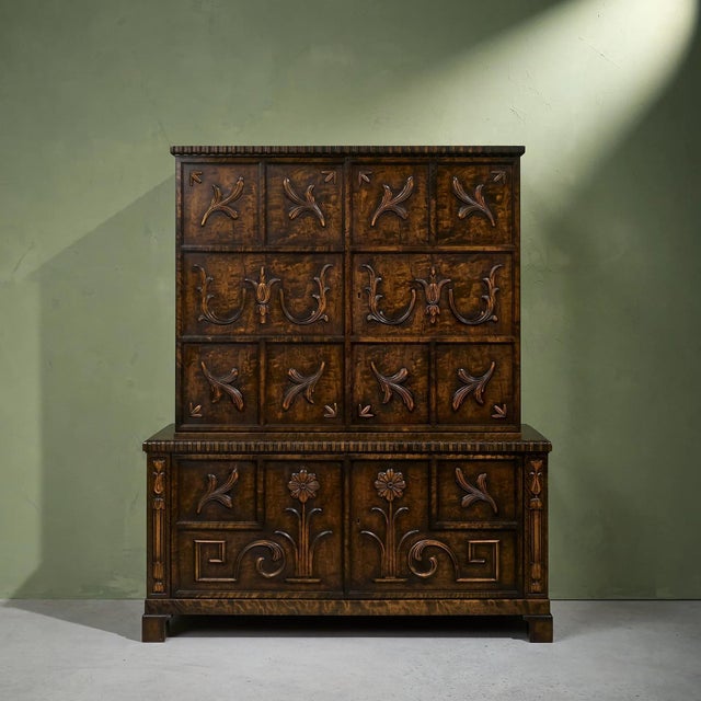 Swedish highboard manufactured by a.b. Svenska möbelfabrikerna bodafors (smb), sweden, dating back to the 1920's/1930's....