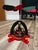 Red Vintage German Christmas Windmill Pyramid For Sale - Image 8 of 9