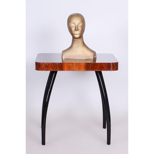 Sculpture Materials Mid-Century Modern Bust in Patinated Plaster, Czech, 1960s For Sale - Image 7 of 9