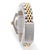 Contemporary Mid 20th Century Rolex Datejust 69173 Vintage 2 Tone 26mm Fluted Jubilee Watch For Sale - Image 3 of 10