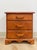 Contemporary Vintage Mini Dresser Tiger Engraved Top Three Drawer Transitional Primitive For Sale - Image 3 of 14