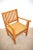 1940s Set of Italian Wood & Cord Lounge Chairs, 1940s For Sale - Image 5 of 15