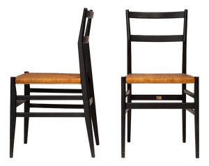 Leggera Chairs by Gio Ponti from Cassina, 1957, Set of 2