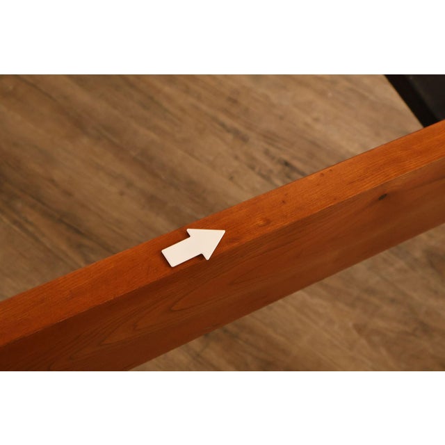 Custom Quality Solid Cherry Queen Size Poster Bed For Sale - Image 14 of 18