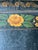 Antique French Hand-Painted Floral Toleware Tray For Sale - Image 4 of 10