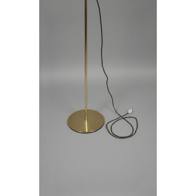 Vintage Brass Floor Lamp, 1970s For Sale - Image 4 of 5
