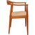 Hans Wegner mahogany the chair with a frame of mahogany and a seat upholstered with nevada leather. The chair is from the...