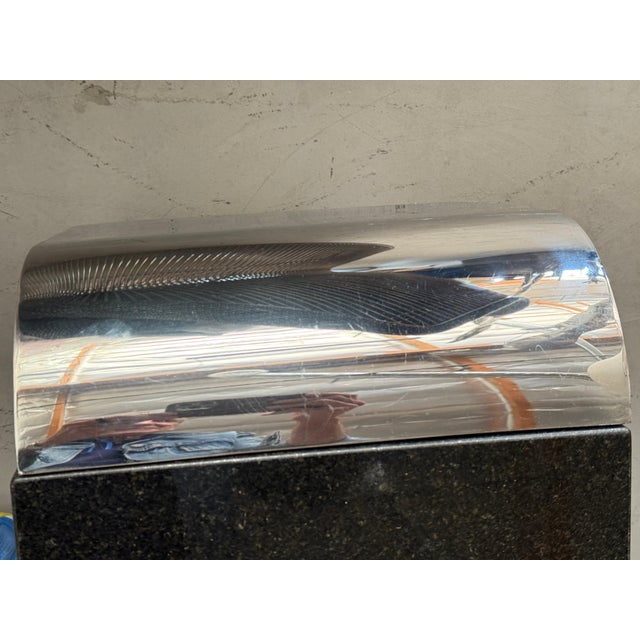 Metal 1990s Stanley Jay Friedman for Brueton Side Table For Sale - Image 7 of 11