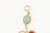 15th Century & Earlier Antique Roman Glass & 21k Gold Drop Pendant For Sale - Image 5 of 9