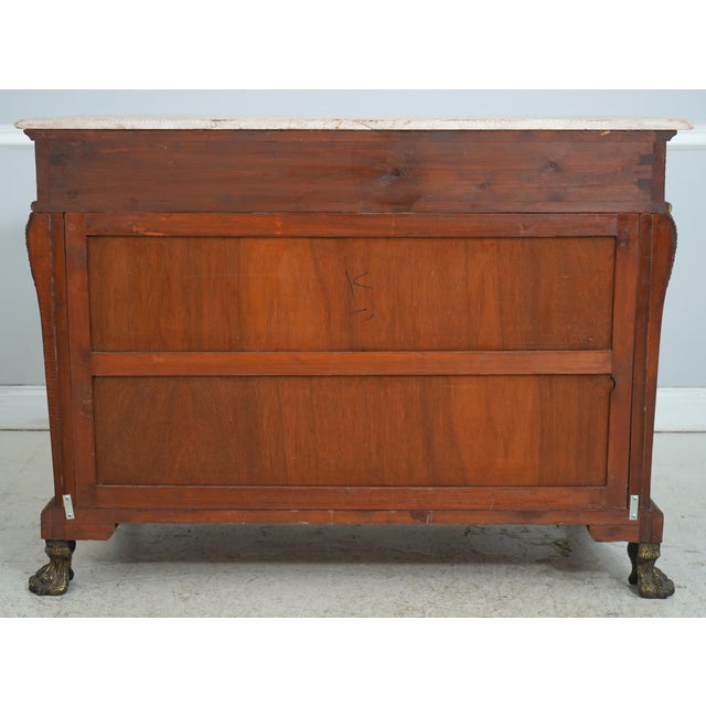French Louis XVI Style Bronze Mounted Commode For Sale - Image 18 of 18