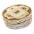 Antique Imari Floral Gilded Age Loeser's Brooklyn Cavendish Dessert Plates - Set of 12 For Sale