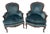 Louis XV Style Bergère Armchairs in Wood, 20th Century, Set of 2 For Sale
