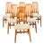 Set of Six Niels Koefoed Eva Dining Chairs for Koefoeds Hornslet | Danish Modern Teak | Kvadrat Hallingdal Wool Seats For Sale