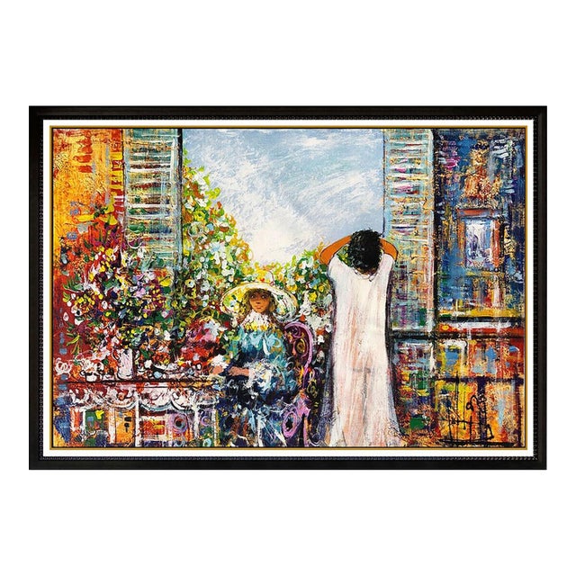 Late 20th Century Vue du Jardin, Guy Dessapt For Sale